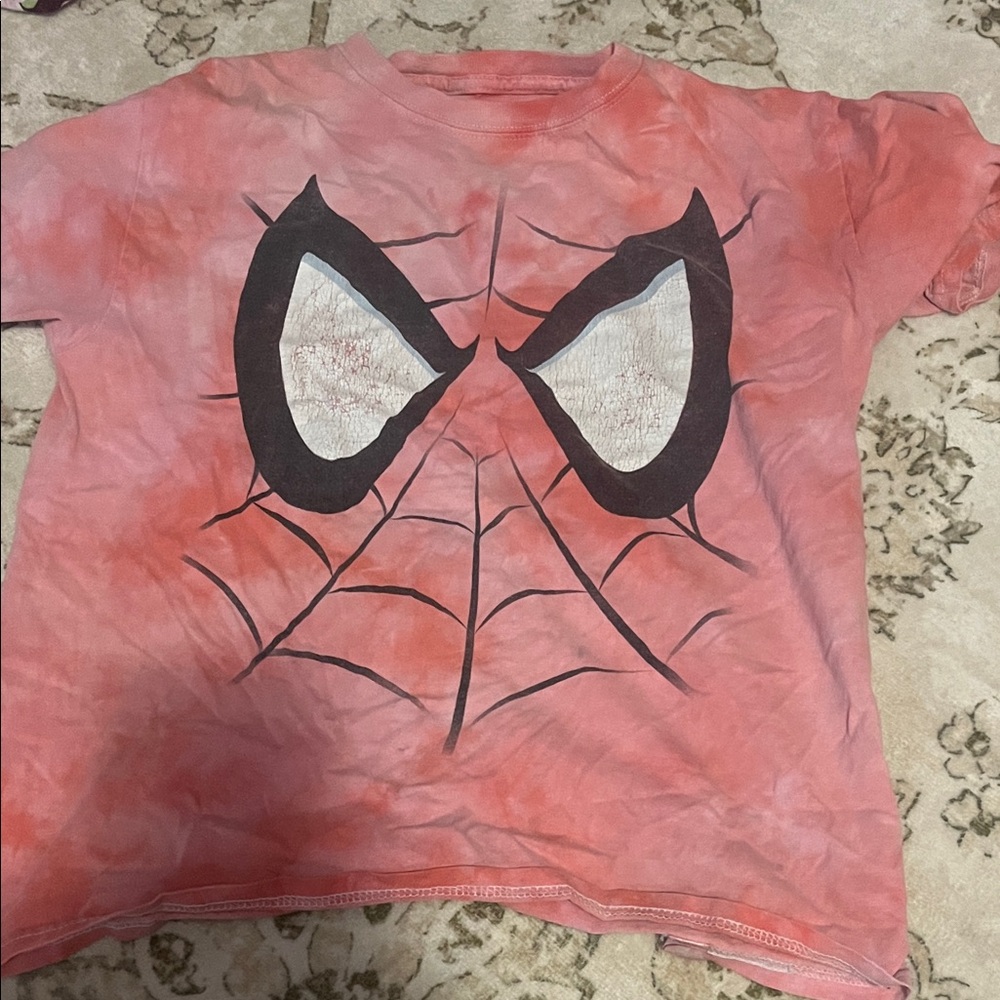 Kids Spider Web Costume T-Shirt - Red